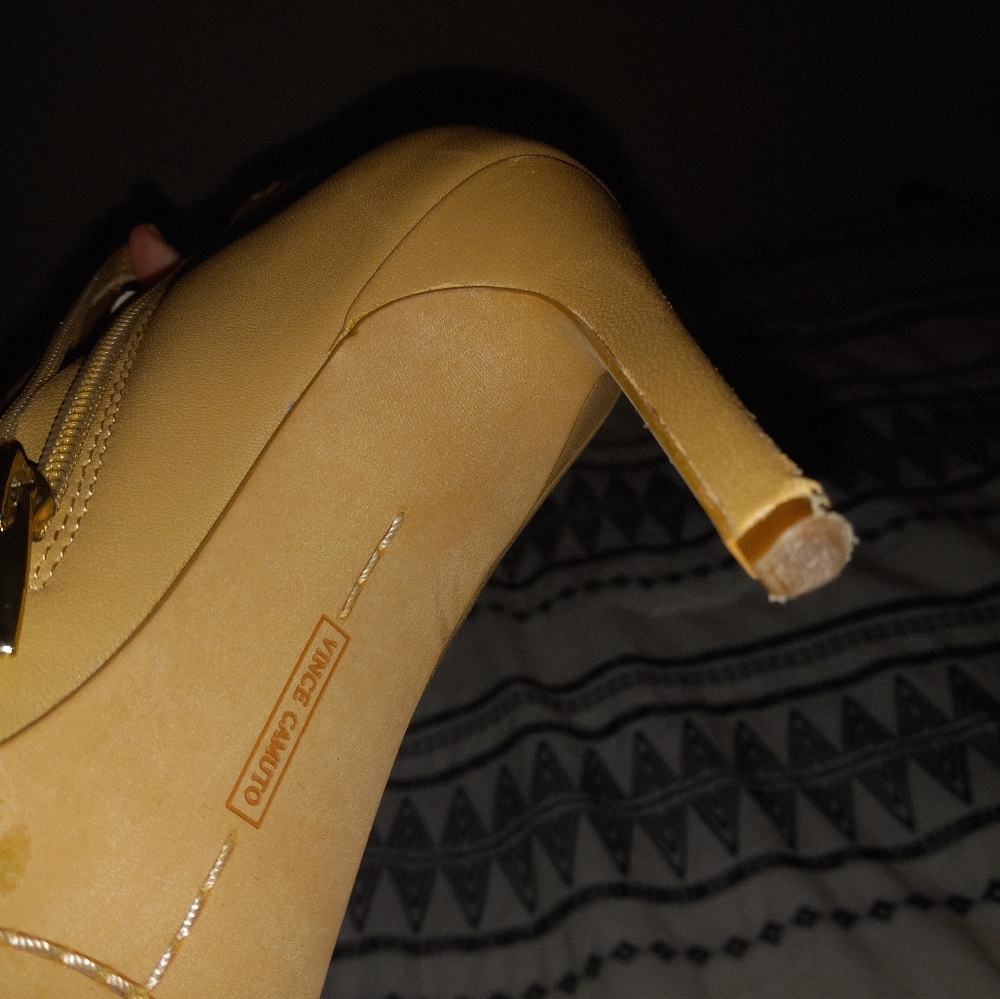 Vince Camuto Camel leather booties 6.5 - Picture 12 of 15